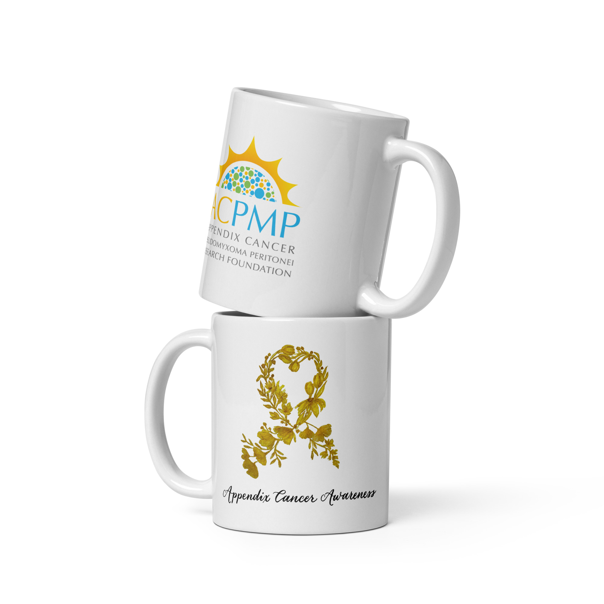 'Hope in Bloom' Appendix Cancer Awareness Mug - Image 2