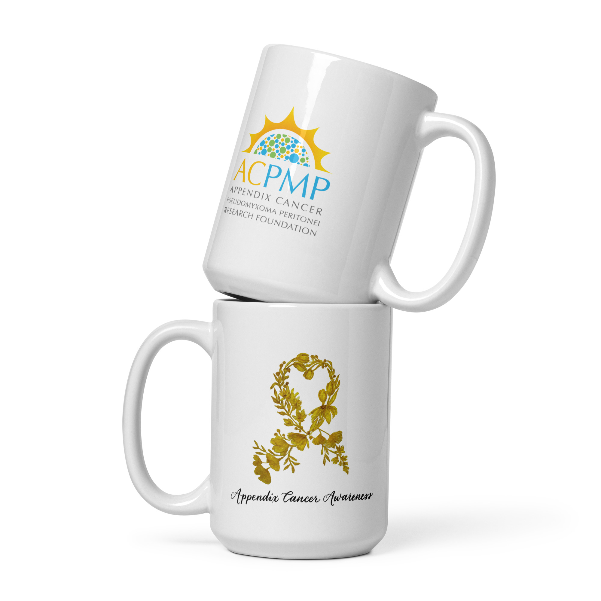 'Hope in Bloom' Appendix Cancer Awareness Mug - Image 3