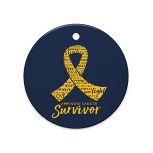 Appendix Cancer Survivor Ornament