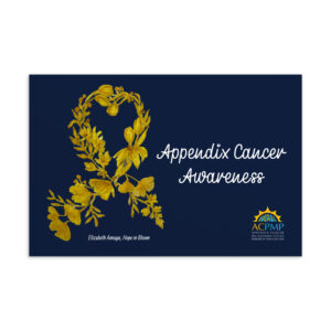 Appendix Cancer Awareness Postcard