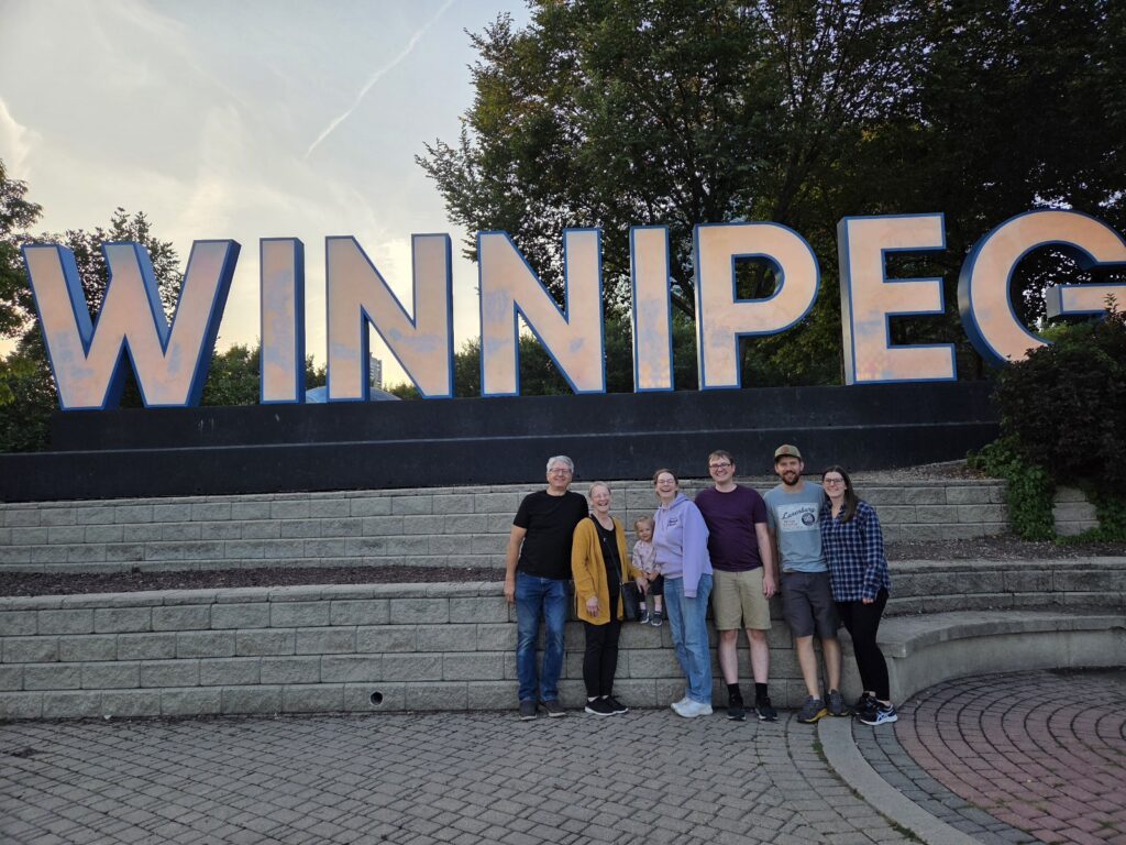 WINNIPEG Sign, Manitoba, Canada